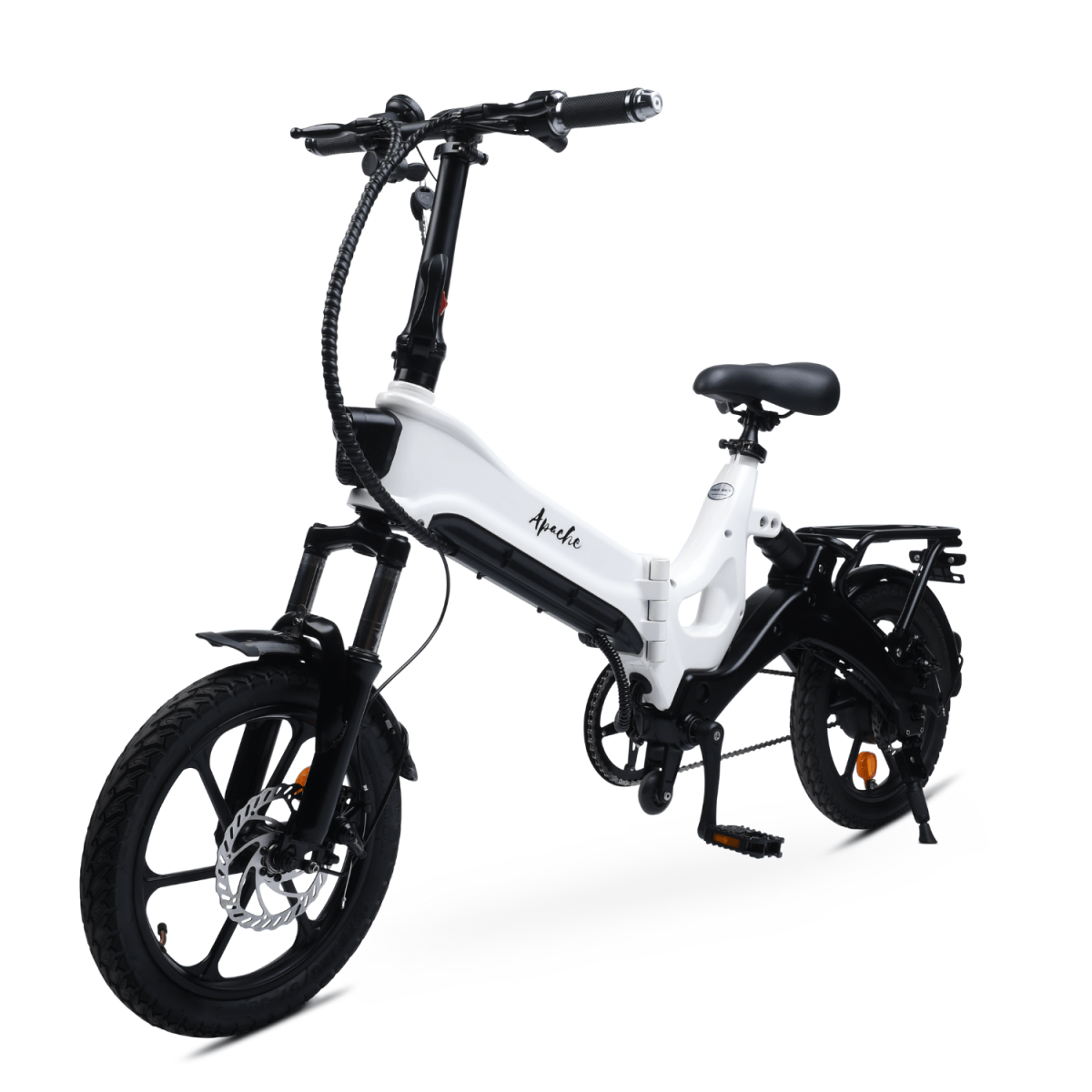 Portable folding top electric bike