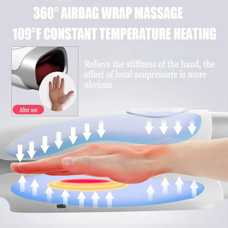 Redsky Therapy Hand Massager with heat and Vibration - RedSky Medical