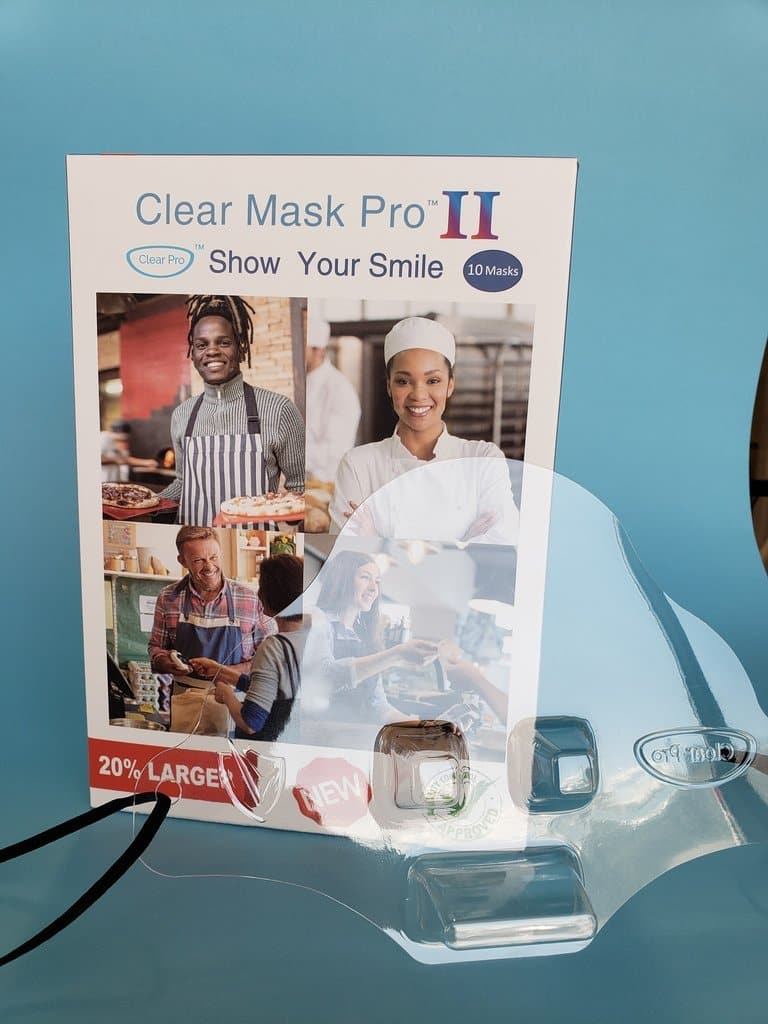 Clear Mask Pro II - Pack of 10 - RedSky Medical