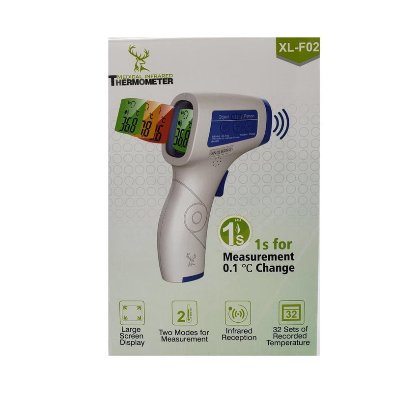 Contactless Forehead Digital Infrared Thermometer for body and objects - RedSky Medical