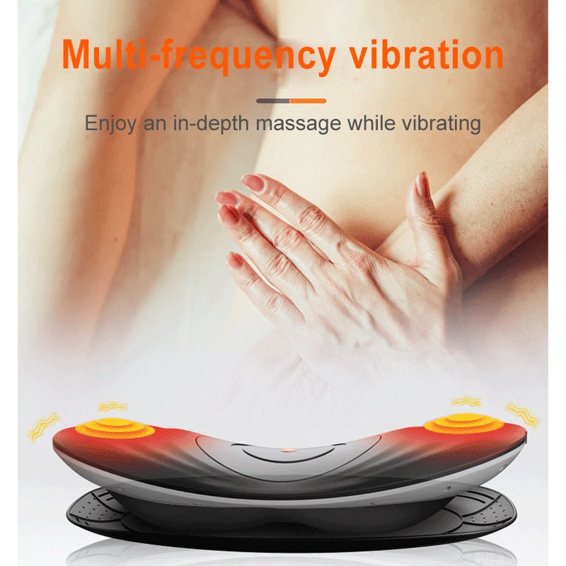 Electric Lumbar Traction Device Massager with Heat Function & Adjustable  Intensity,Electric Inflatable Back Stretcher Device,Back & Sciatica Pain  Relief Relaxation, Ideal Gifts