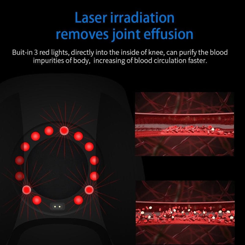 Heated Vibration Knee Massager | Wireless Knee Massager with infrared and heat therapy - RedSky Medical