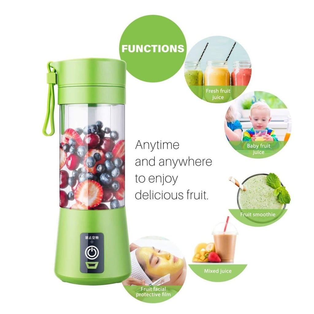 Portable Blender Personal Mixer Fruit Rechargeable with USB Mini Blender for Smoothie Fruit Juice Milk Shakes RedSky Medical