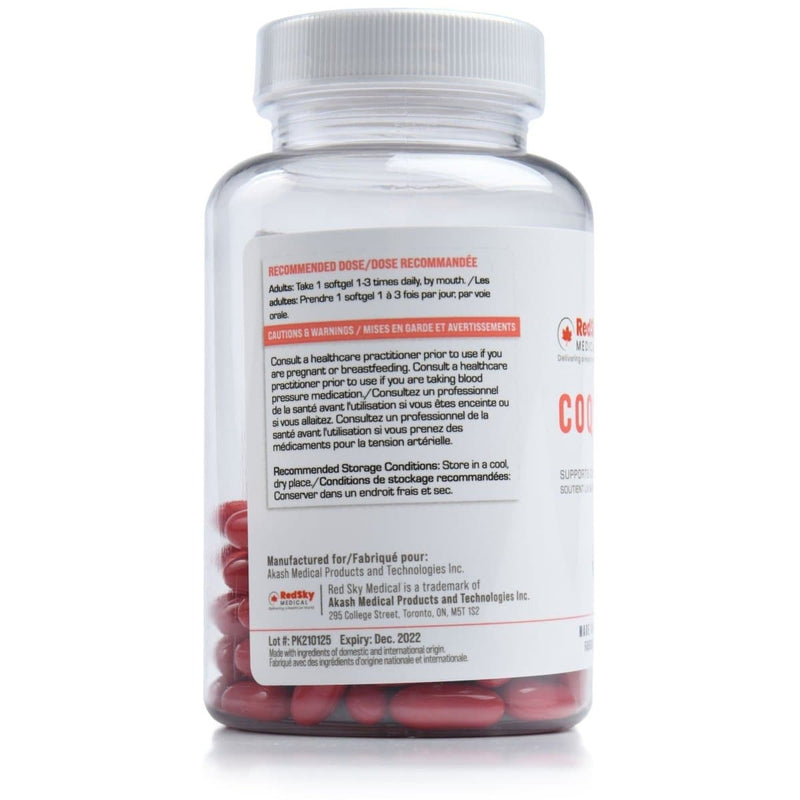 RedSky COQ10 | 100mg | 90 tablets - RedSky Medical