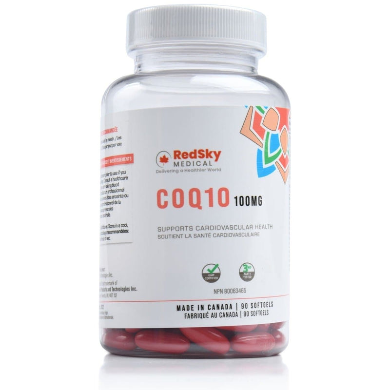 RedSky COQ10 | 100mg | 90 tablets - RedSky Medical