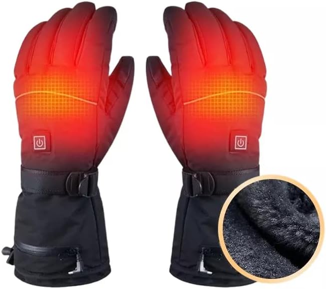 Redsky Heated Gloves with Temperature settings Rechargeable, waterproof, touch screen, Best Snowboarding Gloves - RedSky Medical