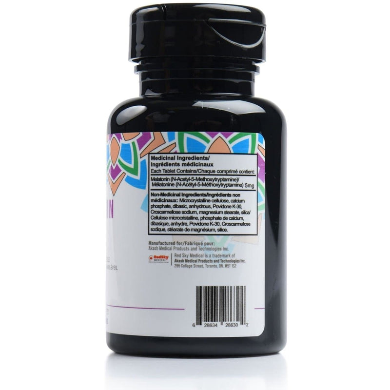RedSky Melatonin | 5 mg | 120 tablets - RedSky Medical