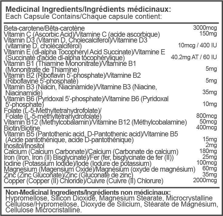 RedSky Prenatals | 120 capsules - RedSky Medical