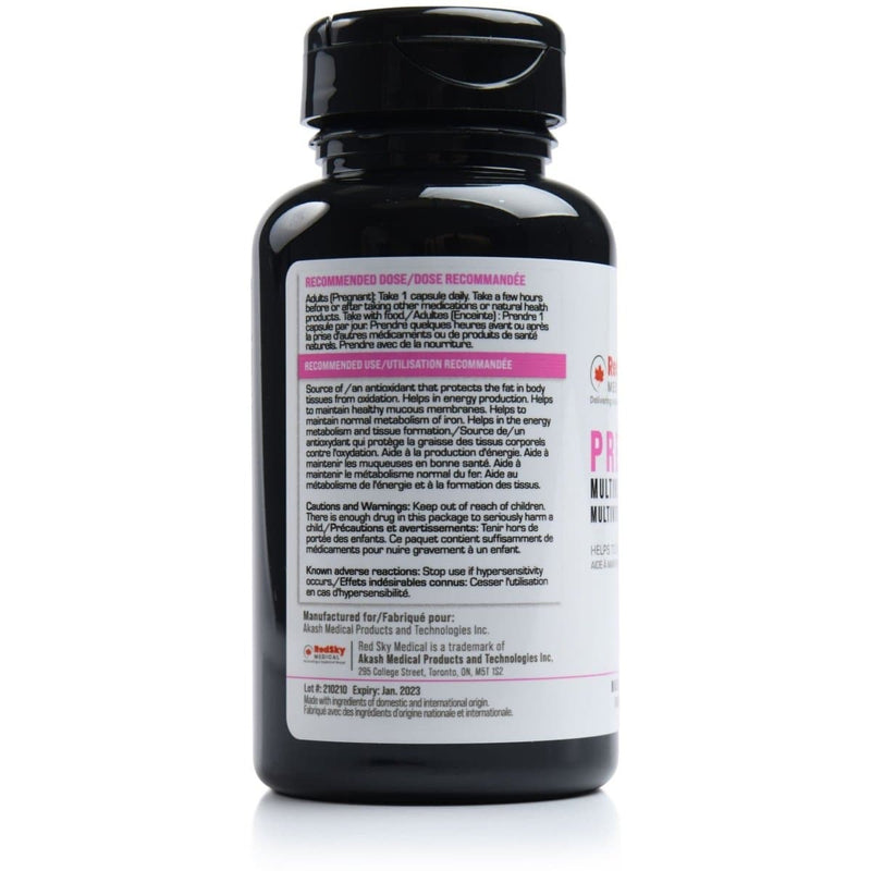 RedSky Prenatals | 120 capsules - RedSky Medical