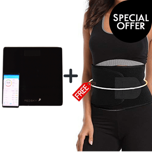 RedSky Smart Scale With free Sweat Belts for Men and Women - RedSky Medical