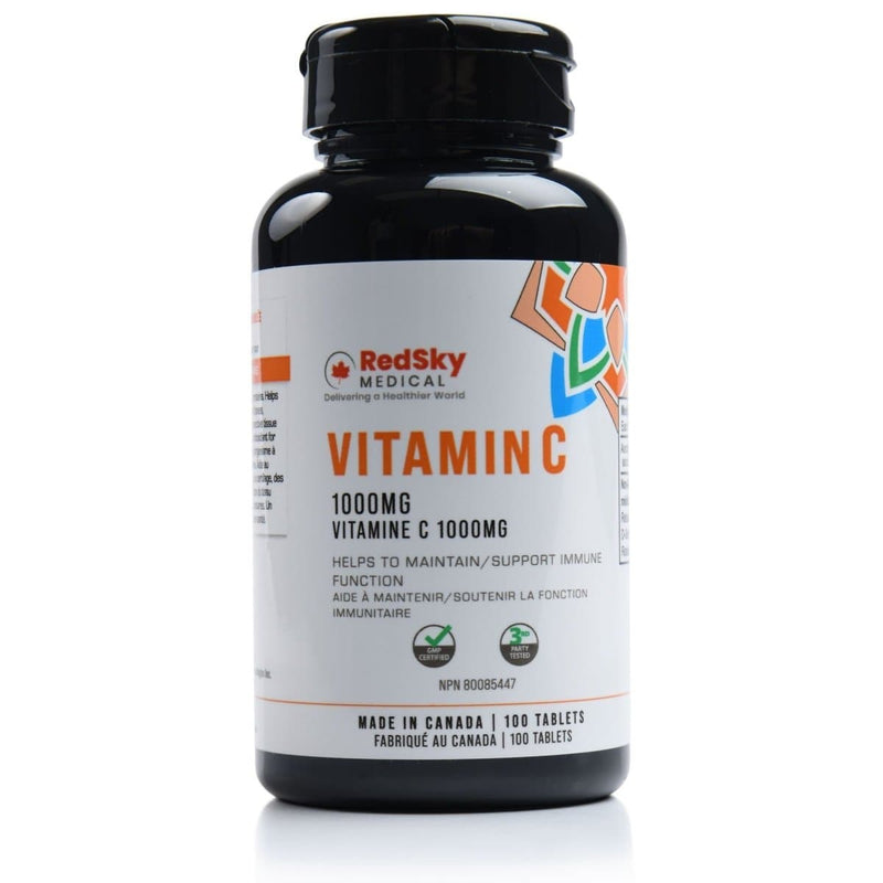 RedSky | Vitamin C | 1000 MG | 100 tablets - RedSky Medical