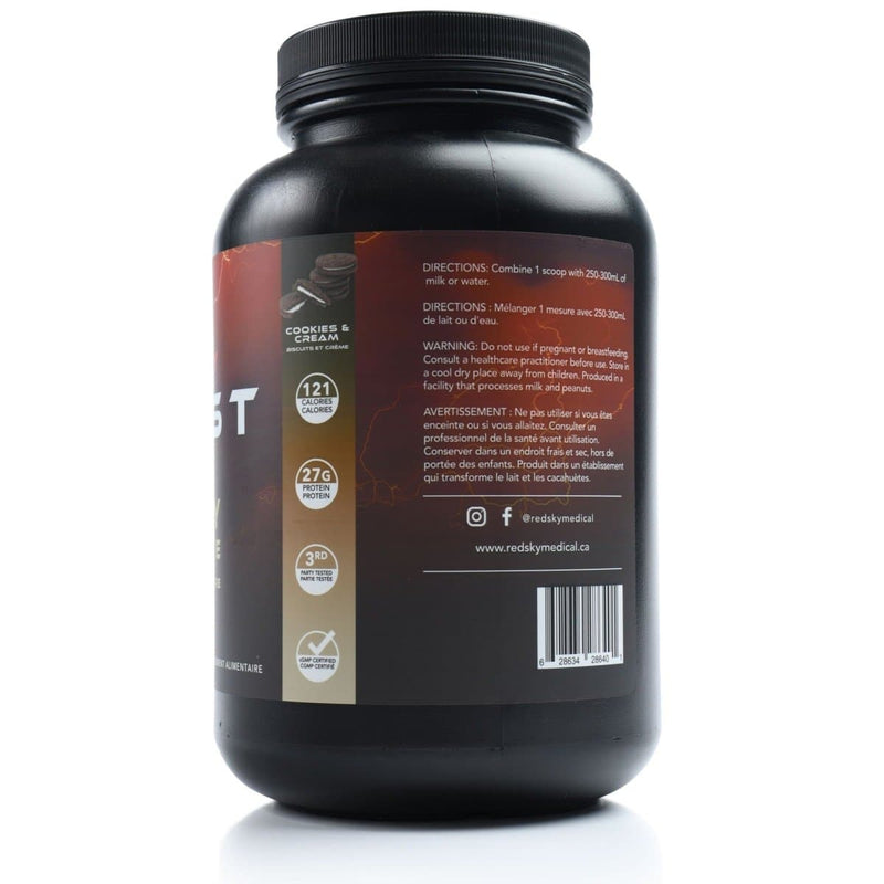 RedSky Whey Protein isolate 2 LB - RedSky Medical