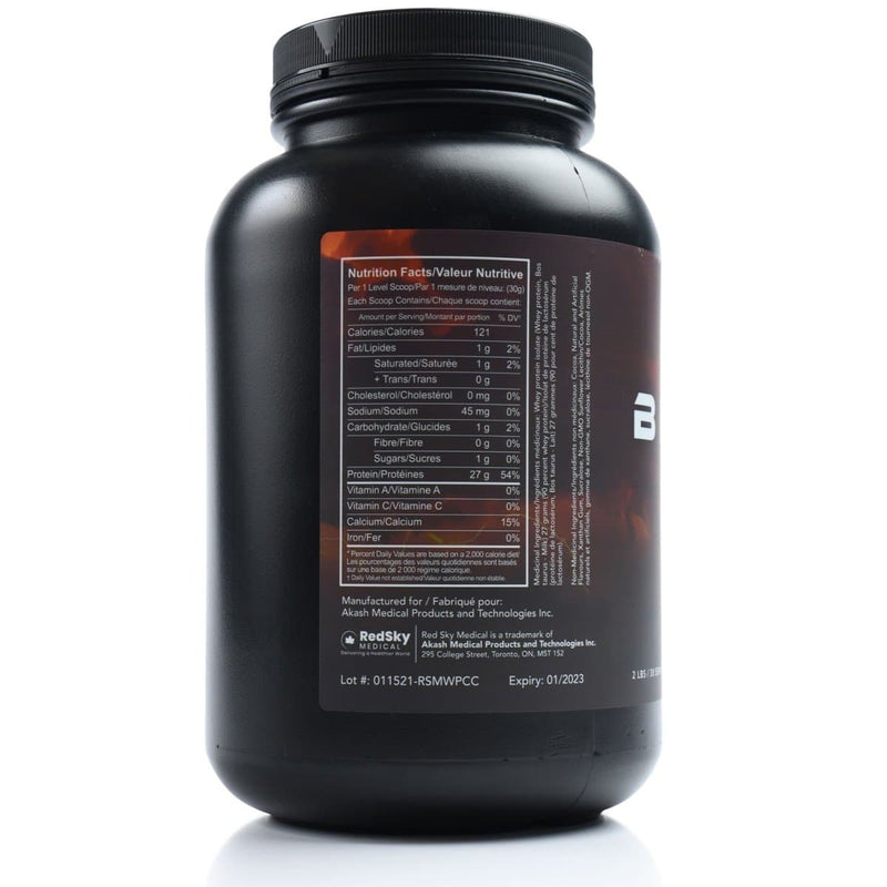 RedSky Whey Protein isolate 2 LB - RedSky Medical
