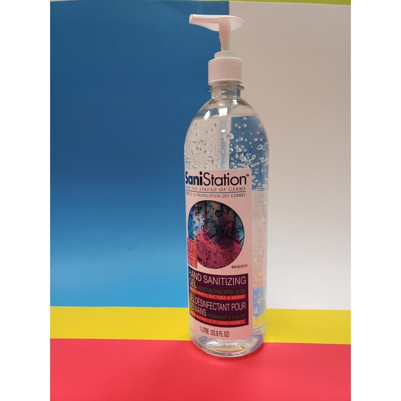 Sanisation Sanitizer 1 Liter (70% Alcohol) , Made in Canada - RedSky Medical