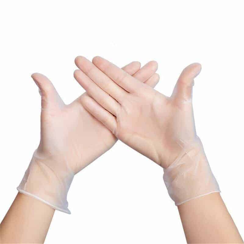 Vinyl Gloves | Powder Free | Disposable | Pack of 100 |Made In Canada - RedSky Medical