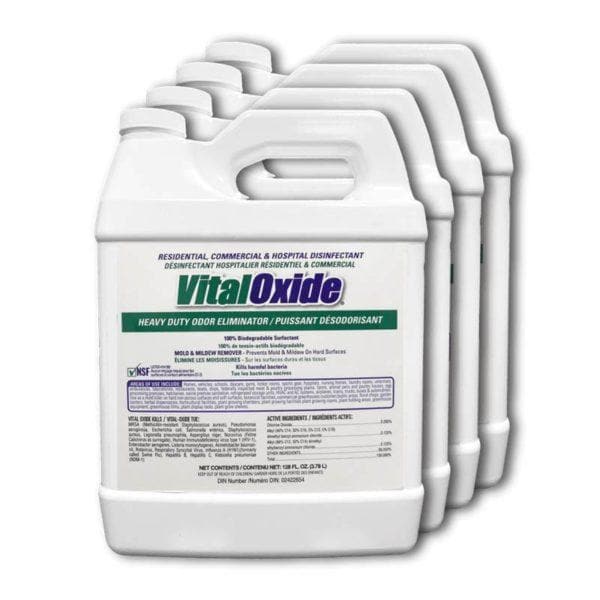 Vital Oxide Disinfectant - 4 Gallon Case - RedSky Medical